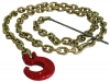 Choker Chain 6 mm x 2.1 m (1/4'' x 7') with C-Hook and steel rod Choker chain 6 mm x 2.1 m (1/4'' x 7') with C-Hook and steel rod