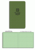 Green Tactical Memo Book Field-Flex 3 1/2"X6"  