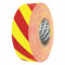 Winter Grade Flagging Tape - Yellow/Red Stripe  "Clearance