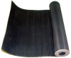 Black Rubber Ribbed Matting