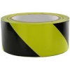 Winter Grade Flagging Tape - Lime/Black Stripe