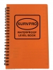 SurvPro Waterproof Level Book