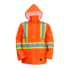 VK Open Road Hi-Vis 150D Hooded Jacket CSA Org "Clearance"