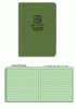 Green Tactical Memo Book Field-Flex 3 1/2"x 5" 