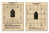 All-Weather 25 Meter Zeroing Target  100 Sheets  