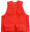 1. Deluxe 14 Pocket Cruiser Vest- Orange Polyester...