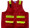 3.Deluxe 14 Pocket Cruiser Vest- Red Cotton with R...