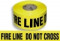 Barricade Tape - ""Fire Line Do Not Cross""(Clearance)