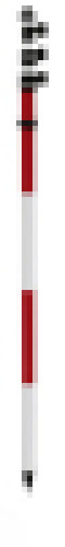 Prism Poles - Fiberglass Telescopic - Dual Graduation-15.25Ft/4.65Meter