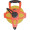 Lufkin Hi-VizÂ® Orange Fiberglass Dual Sided Tap...